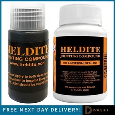 HELDITE GASKET JOINTING COMPOUND & UNIVERSAL SEALANT THREAD LOCK PIPE SEALER NEW