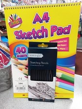 Graded Pencils and A4 Sketch