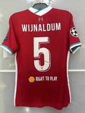 Liverpool FC Match Worn/issued Shirt Gini Wijnaldum (not signed)