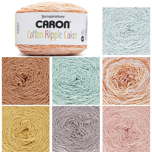 Caron cotton ripple - ripple, yarn