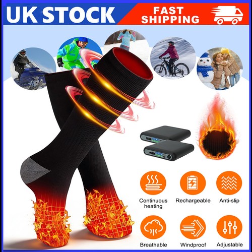 Winter electric heated - heated, socks