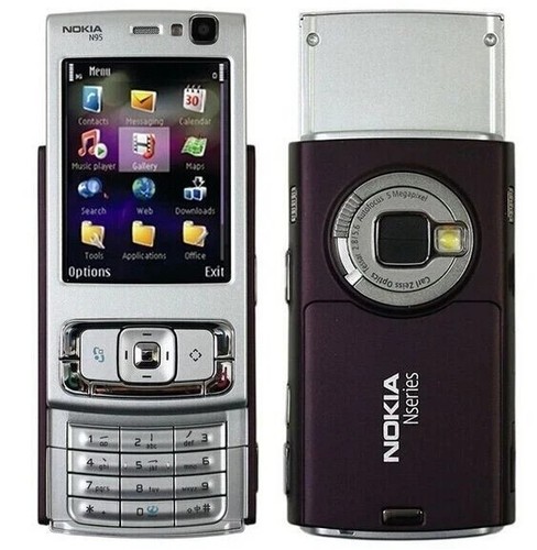 Nokia n95 silver - nokia,