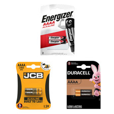 AAAA DURACELL ENERGIZER JCB