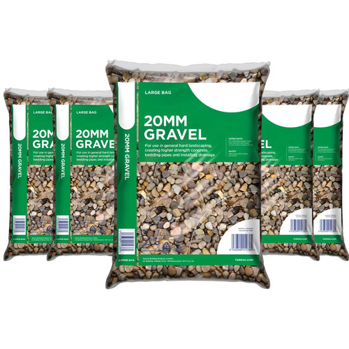20mm pea decorative gravel - decorative,