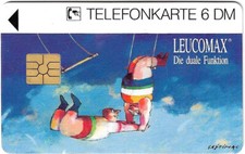 Telephone card K 1260 from 1993, Leucomax, empty