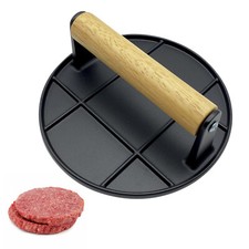 Cast Iron Burger Press Making