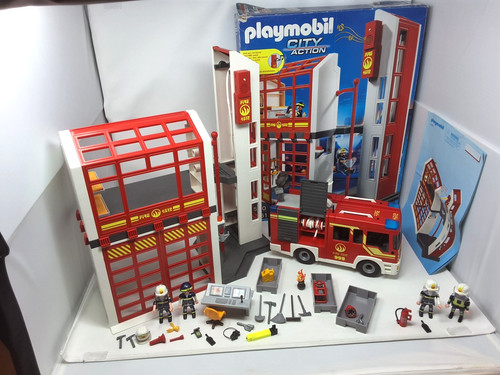 Playmobil 5361 fire station - playmobil, &