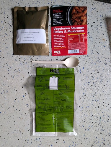 Military self heating ration - military,