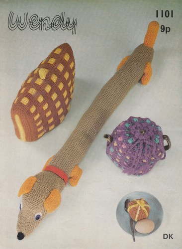 Vtg wendy crochet pattern - vtg,