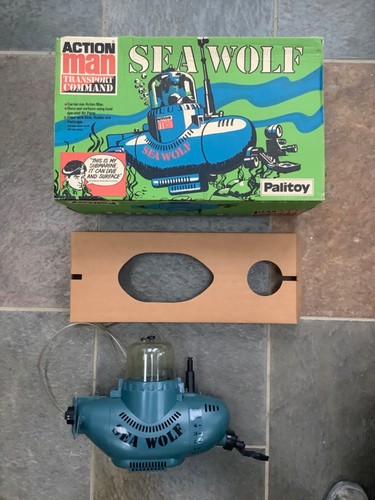 Vintage action man - action, wolf