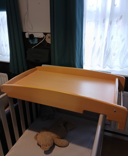 Mamas papas wood - wood, cot-top