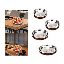 Wooden Sushi Rice Bowl Food