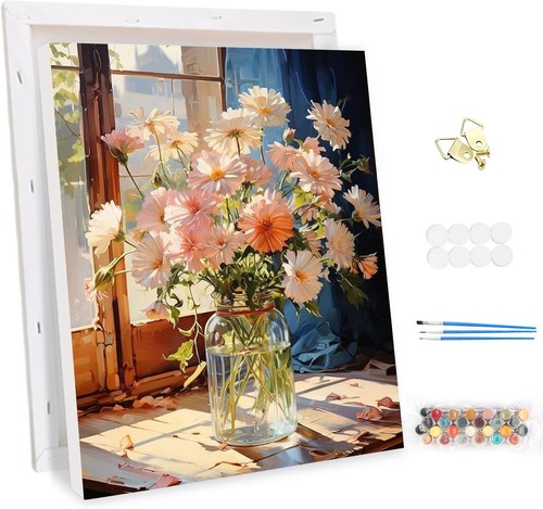 Diy paint numbers kit - paint,