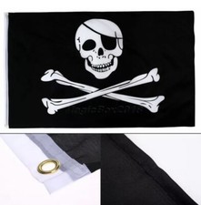 Large Flag Jolly Roger Pirate