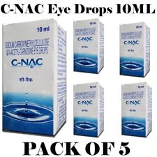 Cataract Eye Drops - Glaucoma, Non Carnosine (NAC), Can Cataracts C PACK 5