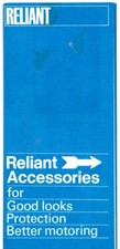 Reliant Regal Accessories Late
