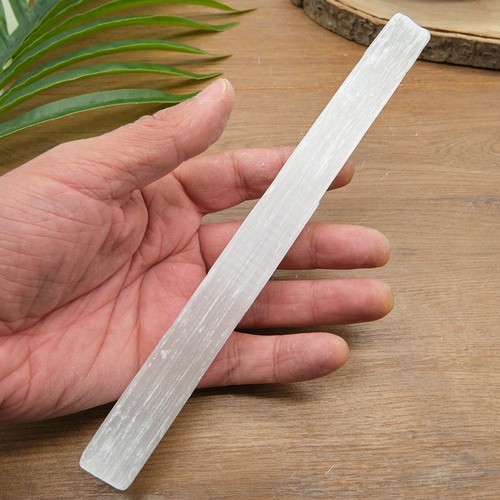 Large rough selenite crystal - rough,
