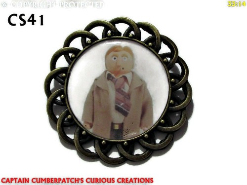 Steampunk brooch badge pin - steampunk,