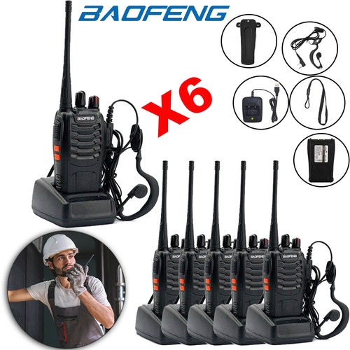6pcs baofeng 888s - 6pcs, walkie