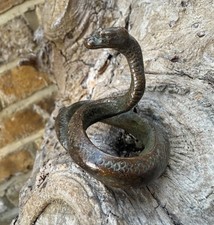 Antique Japanese Bronze snake