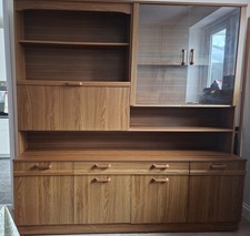 Vintage S.F. LTD Teak Wall Unit Shelf Unit Mid Century 60s