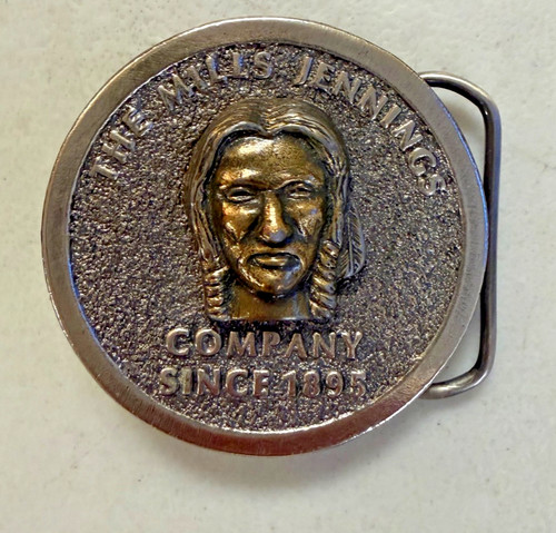 Vintage belt buckle the - buckle-the, mills