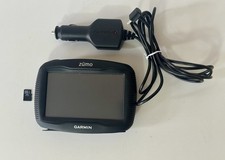 Garmin Zumo 390 LM Rugged Motorcycle Sat Nav. Black, with charger & 8gb micro SD