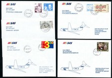 FFC S04 DC-9 Bergen- Frankfurt Stockholm 1987 SAS