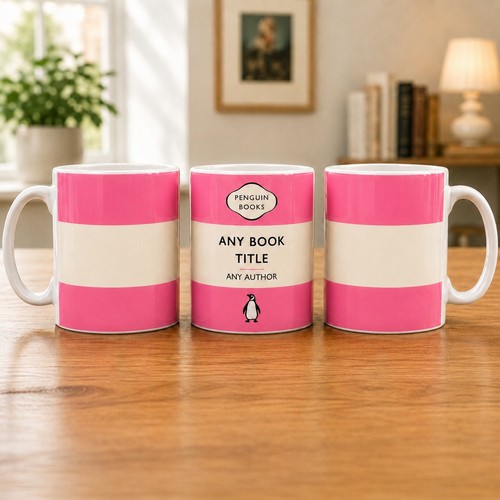 Penguin themed any book - book, title