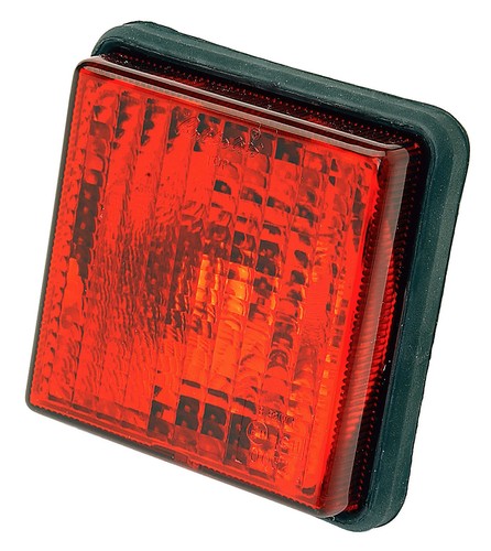 Rubbolite red rear fog - rear,