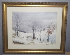 Winter Watercolour Gauldry