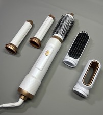 5 In 1 Hair Magic Dryer Brush Hot Air Curler Straightener Quick Dry High Speed