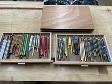 Polychromos Pencils 92, Prismacolour 46 And Wooden Case