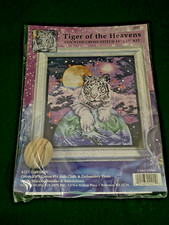 NEW DESIGN WORKS CRAFTS TIGER OF THE HEAVENS CROSS STITCH KIT ~ FREE P&P