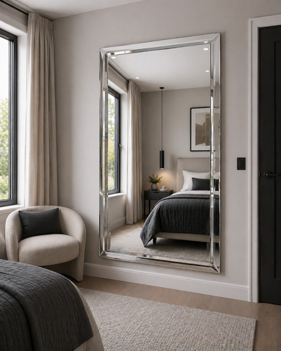 Frameless large mirror - frameless,