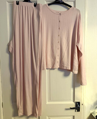 Primark pink cotton button - primark,