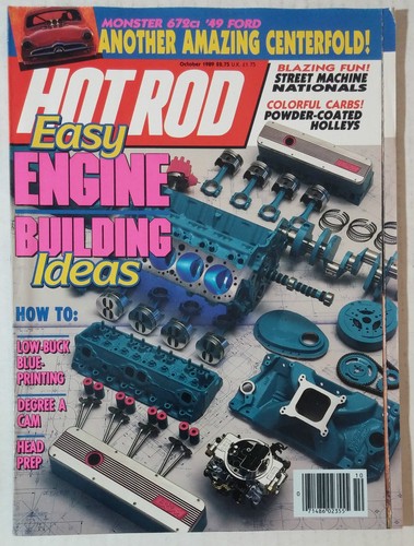 Hot rod magazine 1989 october - rod,