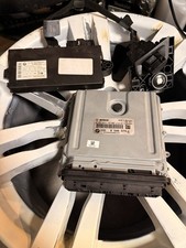 BMW X5 E70 LCI 40dX N57S 306HP Engine ECU KIT DDE 8512411 CAS3 Key Automatic