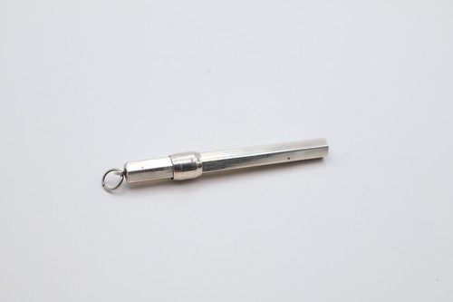 Vintage sterling silver pencil - silver,