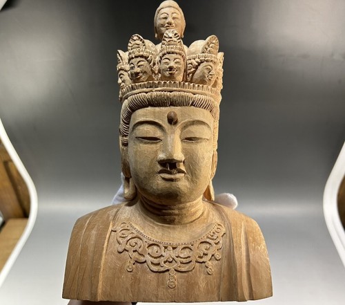 Japanese buddhist wood 11 - wood,