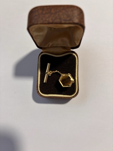 Vintage gold tie - gold, with