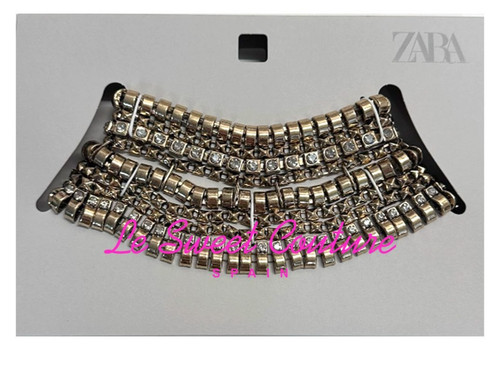 Zara woman nwt ss26 metal - zara,