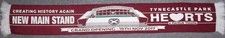HEART OF MIDLOTHAIN FC SCARF MAIN STAND OPENING 