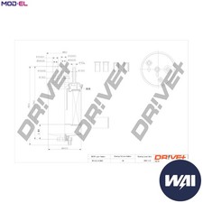 FUEL FILTER DP1110.13.0264 FOR