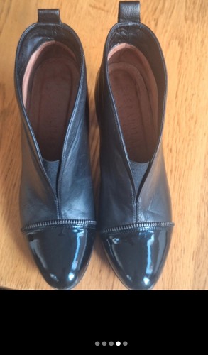 Hispanitas black leather - black,
