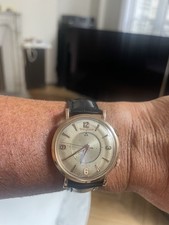 jaeger-lecoultre watch Memovox rose gold plate 80 microns