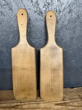 Wooden Butter Paddles Pats