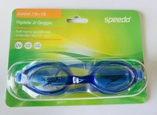 Speedo Riptide Jr Swimming Googles Blue Age 6-12