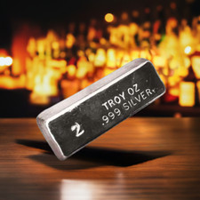 Ingot - 2 Troy Oz. 999  Fine