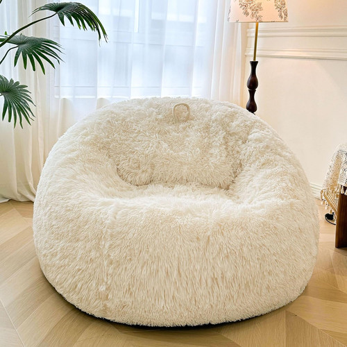 Xege 5ft giant fluffy - bean, bag